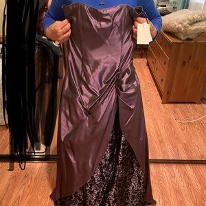 Brand New Purple Jessica McClintock Gown